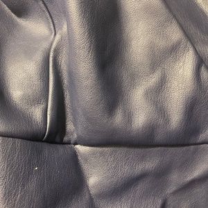 SOLD Chic Eloquii Faux Vegan Leather wrap dress with belt